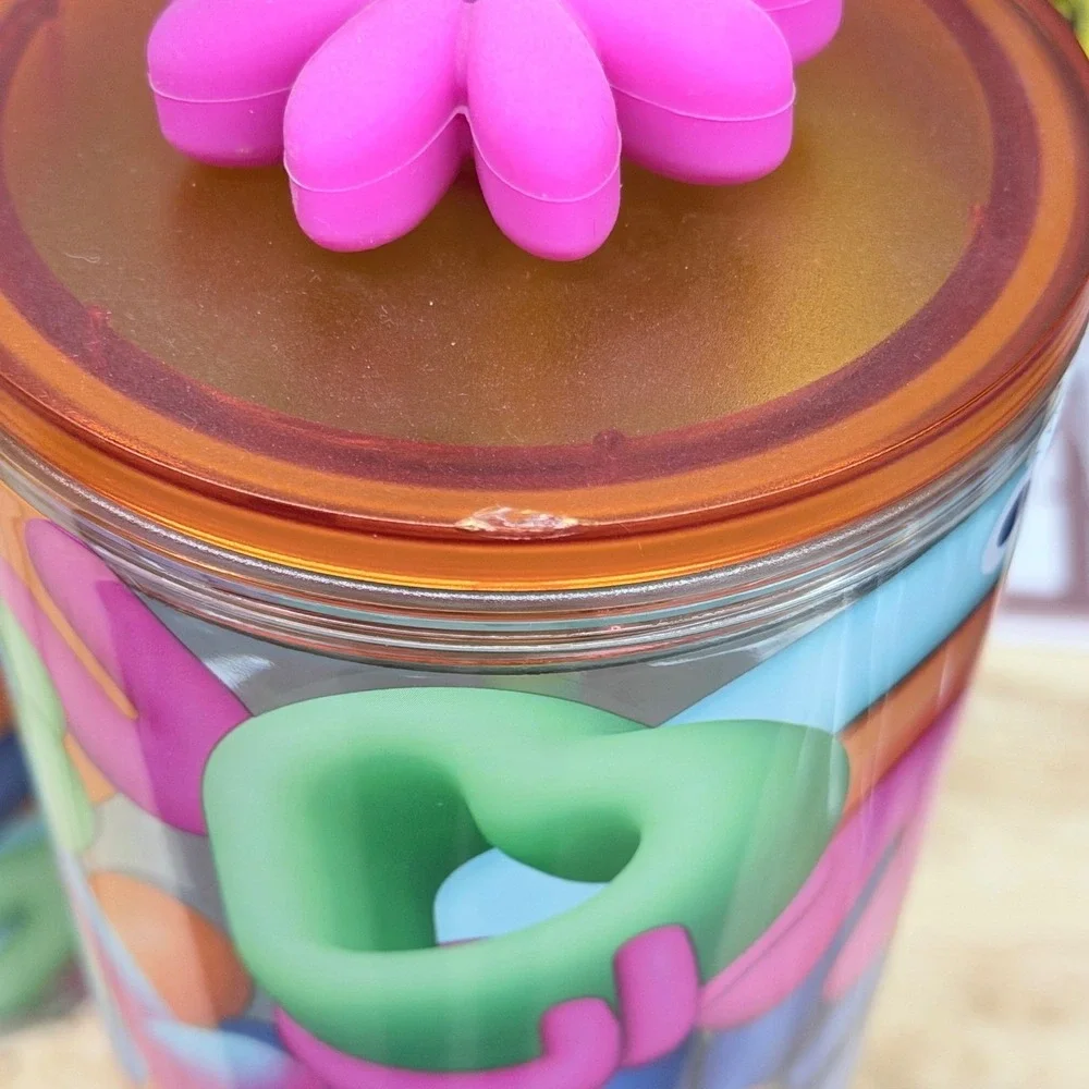 Starbucks Tumbler‎ Summer 2025 Cold Cup Multicolor Pink Flower Limited Release